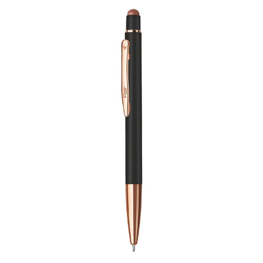 FLAIR Platinum Series Gold Metal Ball Pen, Blue Ink