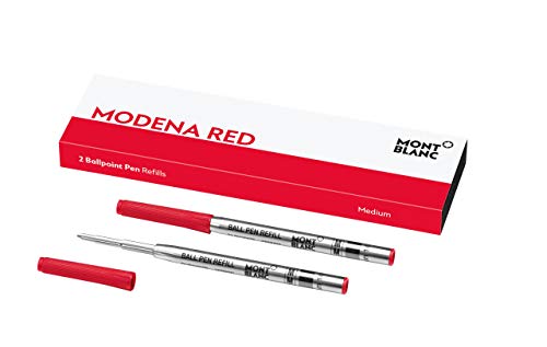 Montblanc 124516 Ballpoint Pen & Fountain Pen, Nightfire Red, M