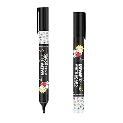 Win Te amo White Board Marker | 20 Pcs Black Ink