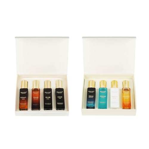 Bella Vita Luxury Man Perfume Gift Set 4x20 ml & Bella Vita Luxury Unisex Luxury Perfume Gift Set 4x20 ML