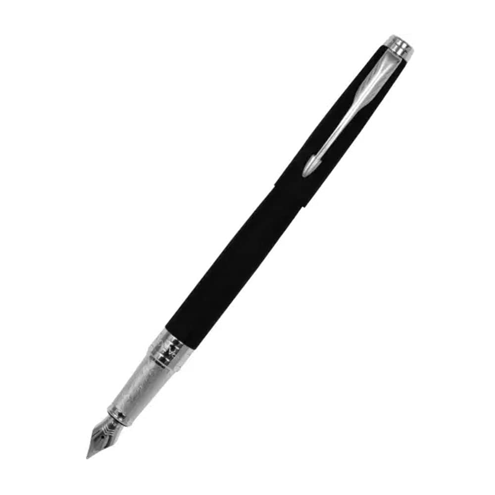 Parker Aster Matte Black CT Fountain Pen – Medium Nib