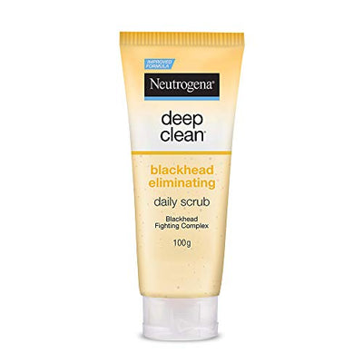 Neutrogena Deep Clean Scrub Blackhead Eliminating Daily Scrub For Face, 100g