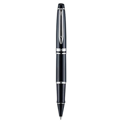 Waterman Expert Mars Black Chrome Trim Roller Ball Pen