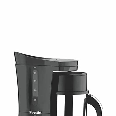 Preethi Cafe Zest CM210 Drip Coffee Maker (Black), 31 Cup
