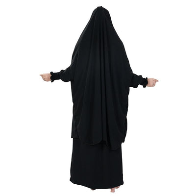 Aaraish Full Length Abaya/Burqa/Kaftan for Girls and Women | Black | Cey Fabric | Premium Imported Quality | Soft and Comfortable