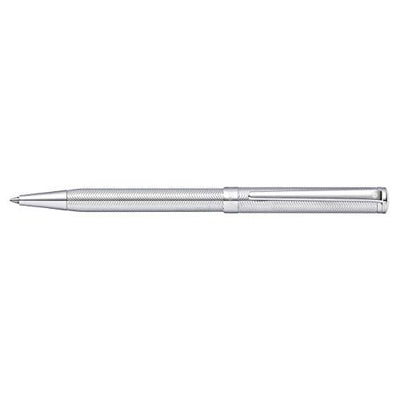 Sheaffer Intensity 9241 Engraved Chrome With Chrome Plated Trim Ballpoint Pen