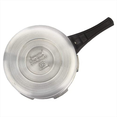 Butterfly Cordial 2 L, 3 L & 5 L Non Induction Bottom Outer Lid Pressure Cooker (Aluminium, Silver), Small (Indian Plug)