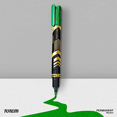 TOTEM Permanent Marker | 10 Pcs Green Ink