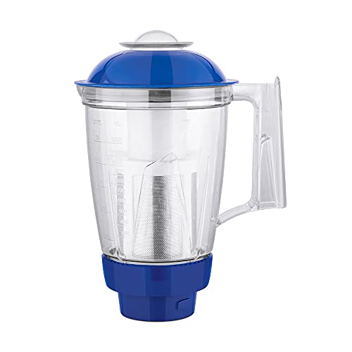 Bajaj Rex 750W Mixer Grinder with Nutri Pro Feature, 4 Jars, White (Indian Plug)