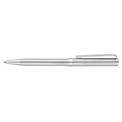 Sheaffer Intensity 9241 Engraved Chrome With Chrome Plated Trim Ballpoint Pen