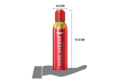 4x Park Avenue Alexander Perfume Body Spray For Men, Pack of 4 (130ml each)