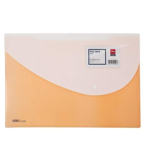 Deli W5506 File Bag FC, Pack of 1 - Color May Vary