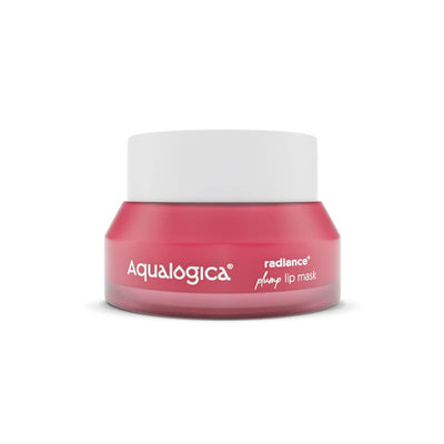 Aqualogica Radiance+ Plump Lip Balm with Watermelon and Shea Butter - Lip Mask for Heals, Hyperpigmentation & Hydrates Chapped Lips for Women & Men -15g