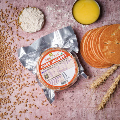 Kaant Foods Ghee Jaggery Bhakhri | 200 gms