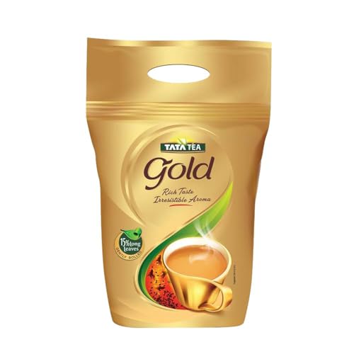 Tata Tea Gold |Premium Assam teas with Gently Rolled Aromatic Long Leaves | Rich & Aromatic Chai |Black Tea | 1 kg