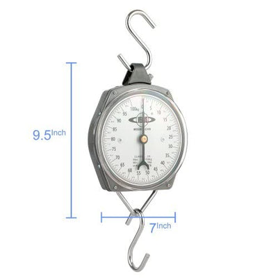 Atipriya Venus Commercial Hanging Weighing Scale - 200Kg, Silver
