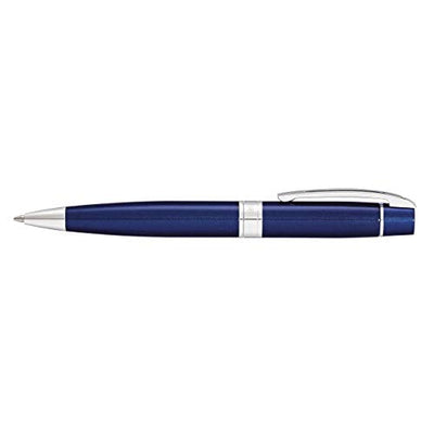 Sheaffer Gift 300 9341 Glossy Blue Ballpoint Pen with Chrome Plated Trim | Luxury Pen Gift Sets