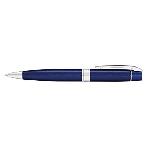Sheaffer Gift 300 9341 Glossy Blue Ballpoint Pen with Chrome Plated Trim | Luxury Pen Gift Sets