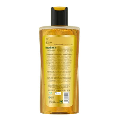3x Medimix Ayurvedic Body wash, Sandal With Eladi Oil For Clear, Glowing And Tan-Free Skin , 300ml each - Pack of 3