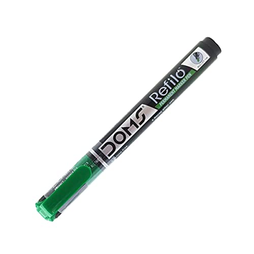 Doms Refilo Non-Toxic Hi-Tech Refillable Permanent Marker Pen