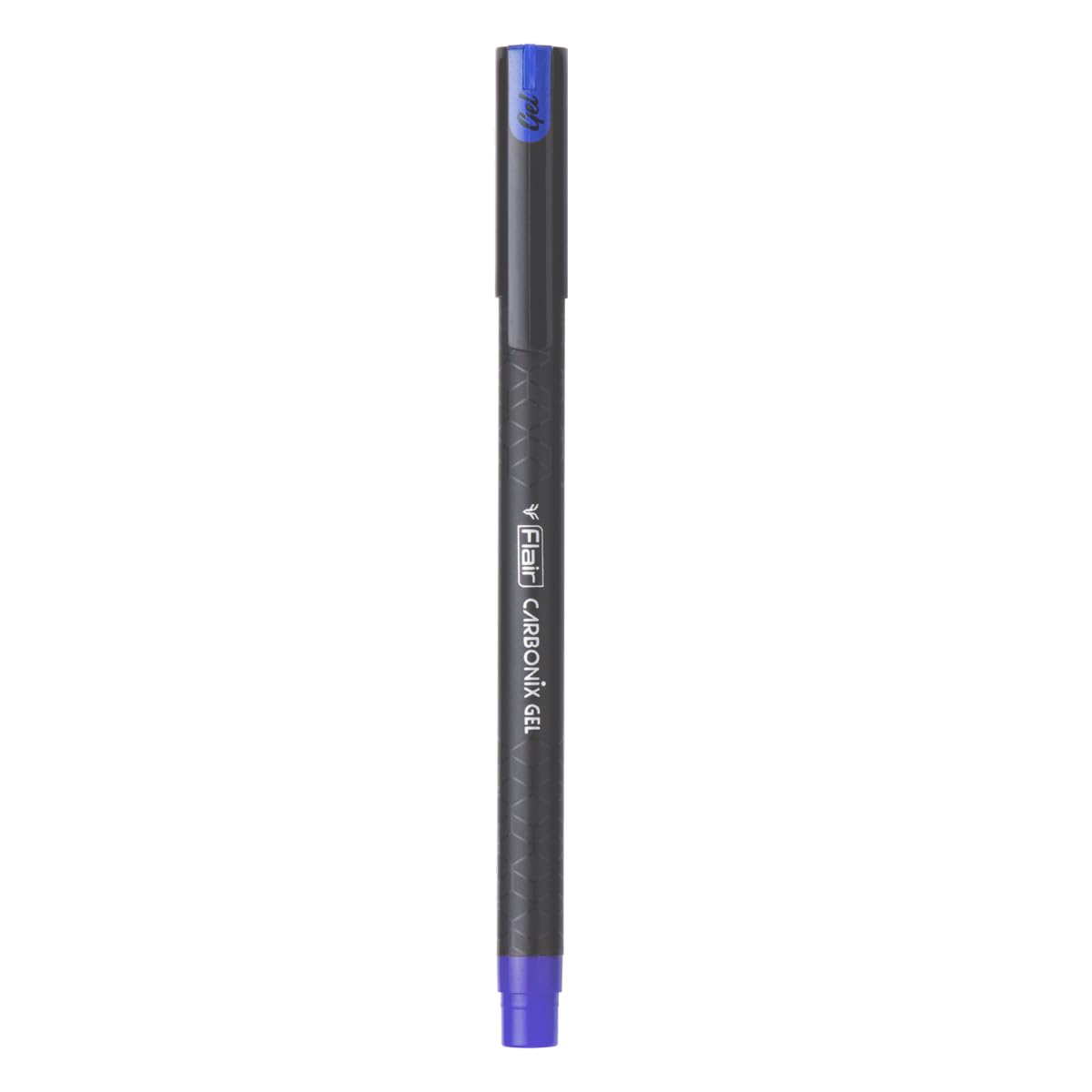 Flair Carbonix 0.5 mm Gel Pen 10 Pcs - Blue Ink