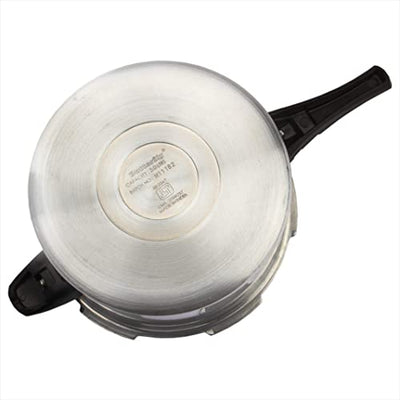 Butterfly Cordial 2 L, 3 L & 5 L Non Induction Bottom Outer Lid Pressure Cooker (Aluminium, Silver), Small (Indian Plug)