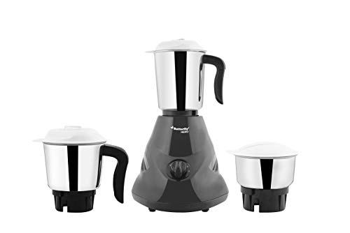 Butterfly Hero Mixer Grinder, 500W, 3 Jars (Grey) (Indian Plug)