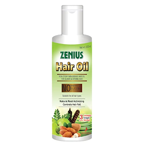 Zenius Hair Oil for Hair Fall and Regrowth Pack Of (1)