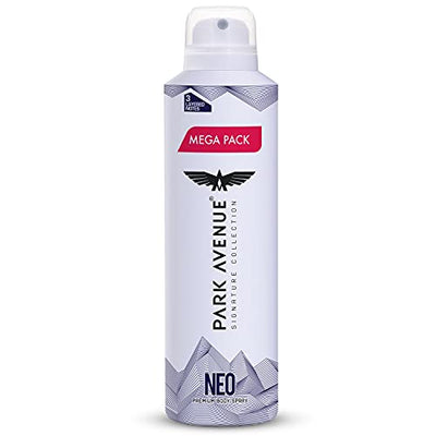 4x Park Avenue Neo Perfume For Men Fresh Long Lasting Fragrance  - Pack of 4 - 220 ml each
