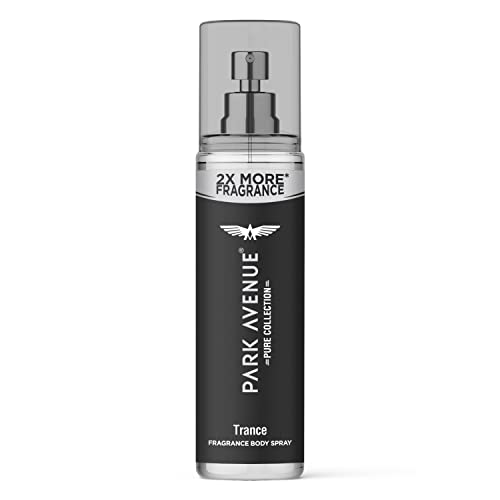 4x Park Avenue Pure Collection Trance Fragrance Body Spray for Men, 135ml - Pack of 4