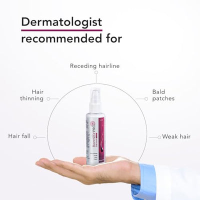 BONTRESS Pro+ Scalp Serum | fortified with Redensyl, Procapil, Capixyl & Anagain| helps reduce hair fall | Hair Growth Serum for both Men & women, 60ml