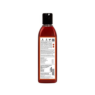 4x Jiva Ayurveda 's Pain Calm Oil Relief From Muscular & Joint Pain - 120 ml each | (Pack of 4)
