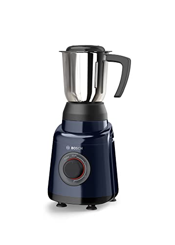Bosch TrueMixx Joy Mixer Grinder MGM2123DIN, 500 W 2 Jars (Dark Blue) (Indian Plug)