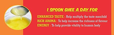 Brij Gwala Desi Cow Ghee |Made Traditionally from Curd Cow Ghee for Better Digestion and Immunity | 1Ltr TetraPack