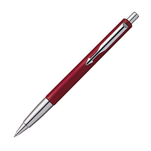 Parker Vector Standard Chrome Gold Trim Ball Pen - Blue Ink, Pack Of 1