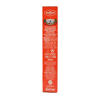 8x Rodolfi Tomato Paste Tube, 130g each - Pack of 8