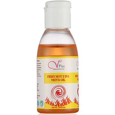Vigini Fiery Hot Massage Oil for Men (25ml) – Natural and Powerful Formula for Men