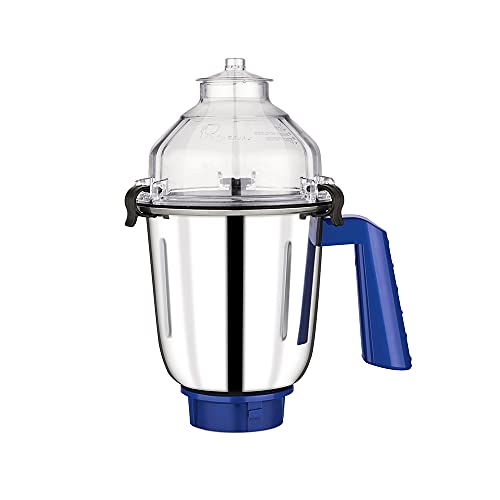 Bajaj Rex 750W Mixer Grinder with Nutri Pro Feature, 4 Jars, White (Indian Plug)