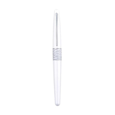 Pilot White Tiger Design Body Fountain Pen, Medium Nib, Ink - Black