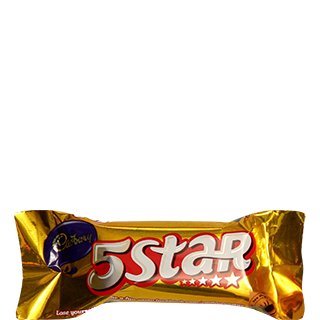 Cadbury 5 Star Chocolate Bar, 10.1 g