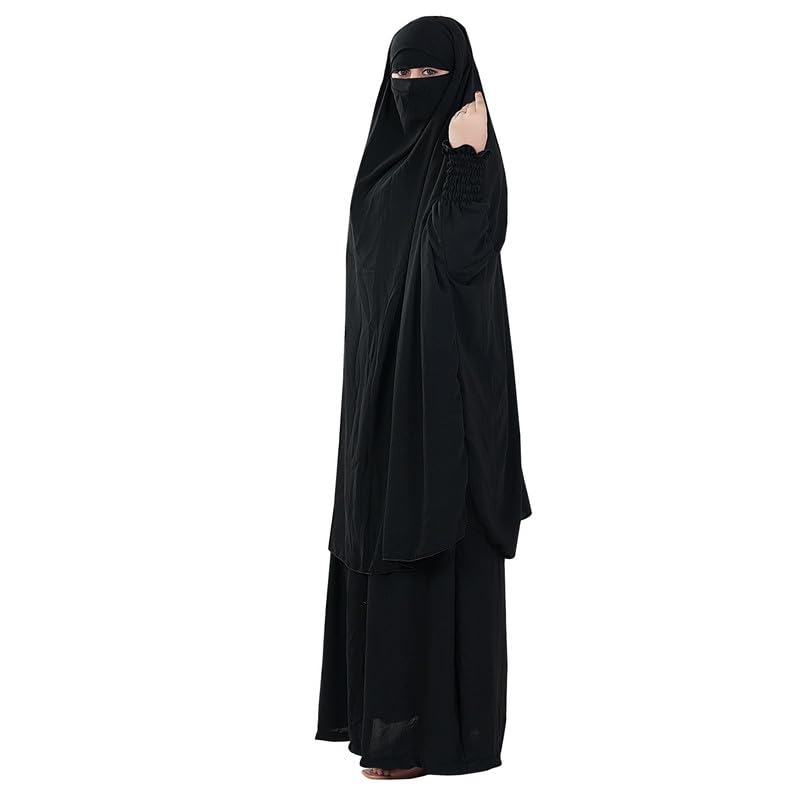 Aaraish Full Length Abaya/Burqa/Kaftan for Girls and Women | Black | Cey Fabric | Premium Imported Quality | Soft and Comfortable