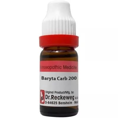 Dr Reckeweg Baryta Carbonicum 200 CH (11ml) || Pack of 2