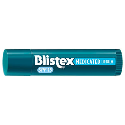 Blistex Medicated Lip Balm SPF 15, 3 Count