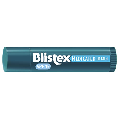 Blistex Medicated Lip Balm SPF 15, 3 Count