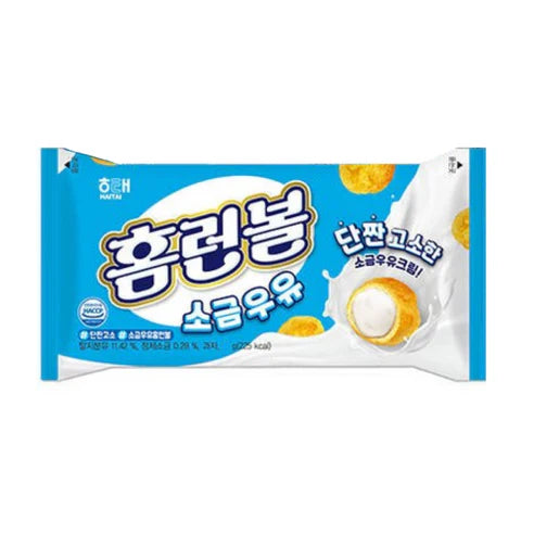 3202 Haitai Homerun Ball Salt Milk 해태 홈런볼 소금우유 49G