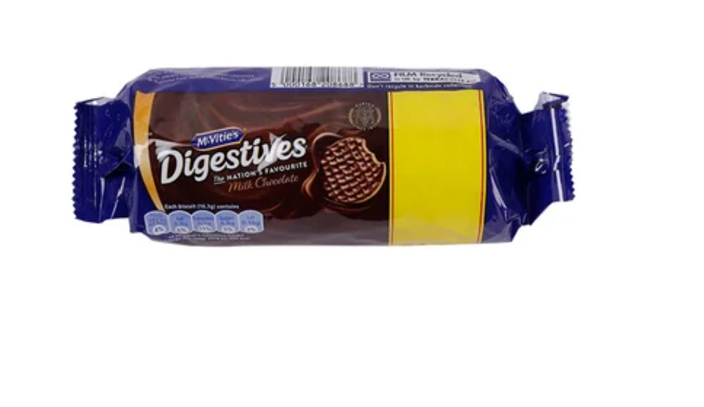 McVitie's Digestive Milk Chocolate Biscuit - 266GM
