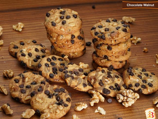 The New India Bakery Chocolate Walnut Cookies | 500 gms