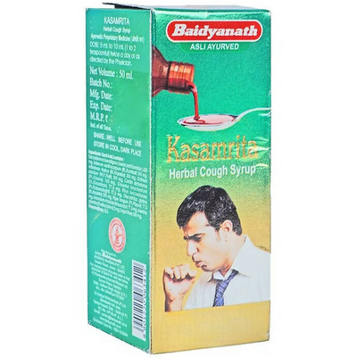 Baidyanath Jhansi Kasamrita Herbal Cough Syrup