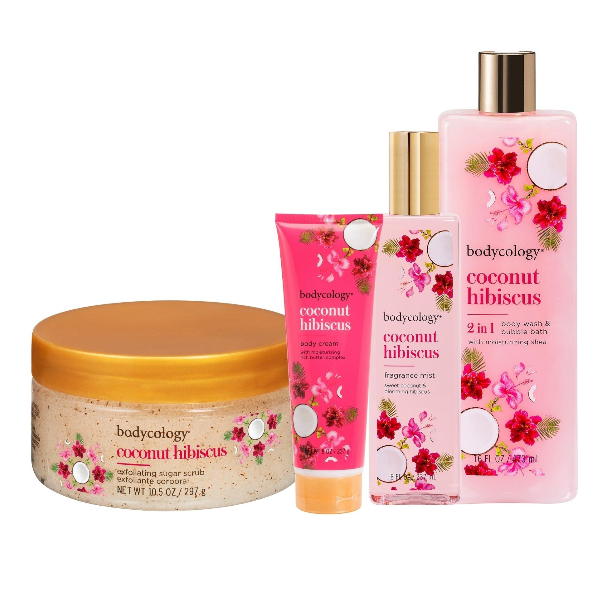 Coconut Hibiscus Skin Care Set