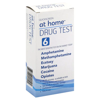 At Home Drug Testing Kit Detects 6 Drugs, 1 Test